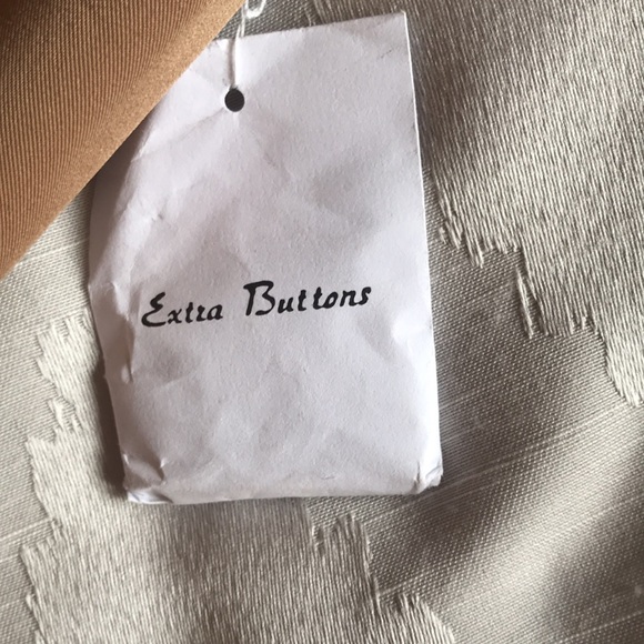 W by Worth 2 piece Camel Work Wear Pantsuit NWT - Picture 15 of 16